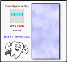 Tetris Dental Arcade Game